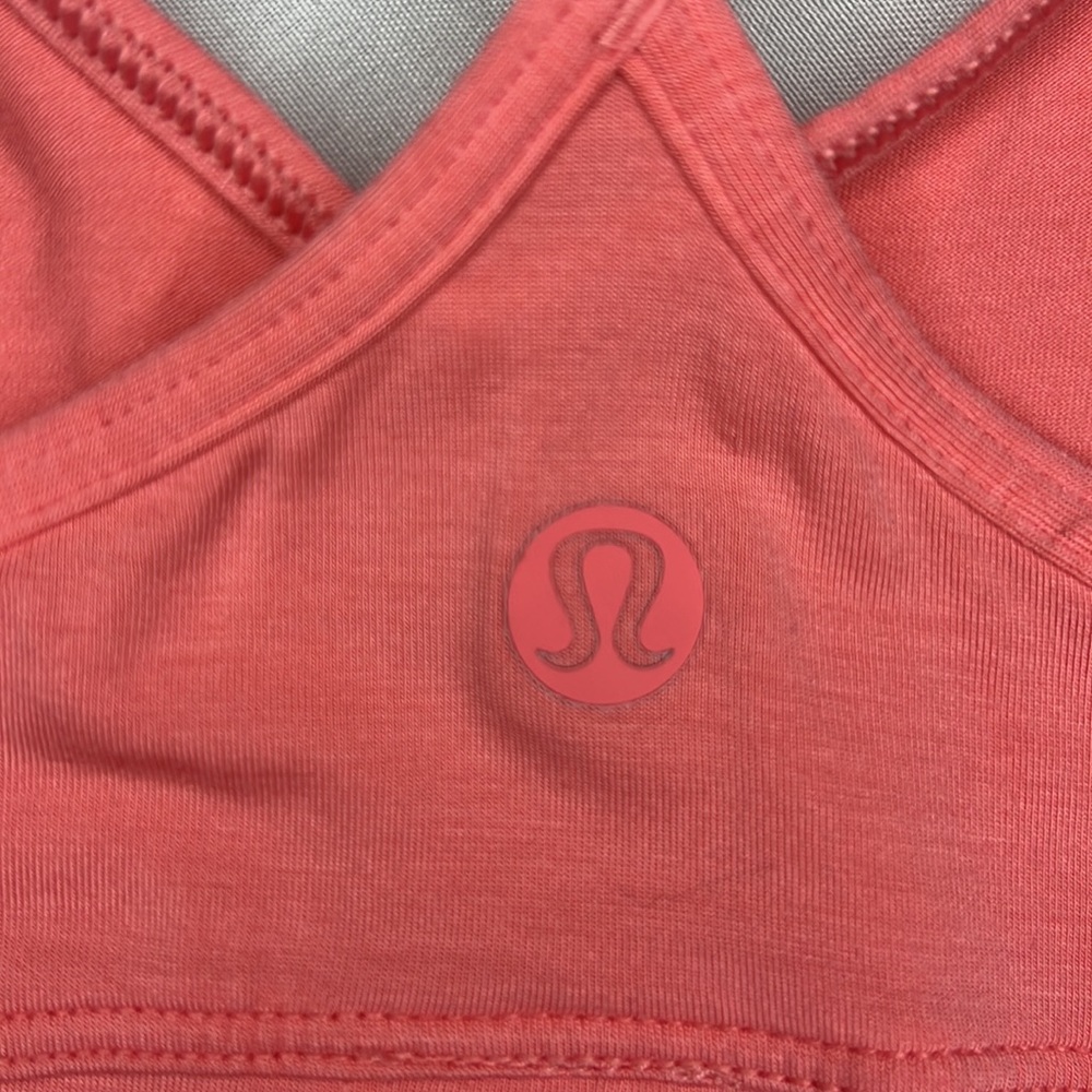 Lululemon Modal-Silk Yoga Tank Top, Pink, Size 6 to 8,